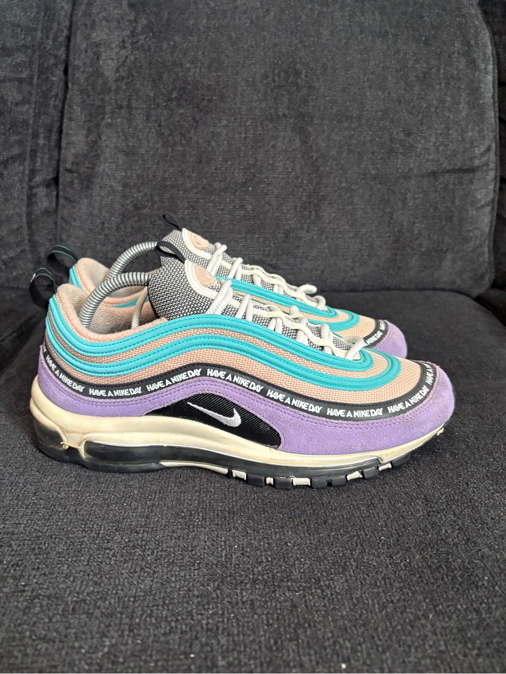 Nike Air Max 97 “Have A Nike Day” Low Top Sneakers BQ9130-500 Men's 10
